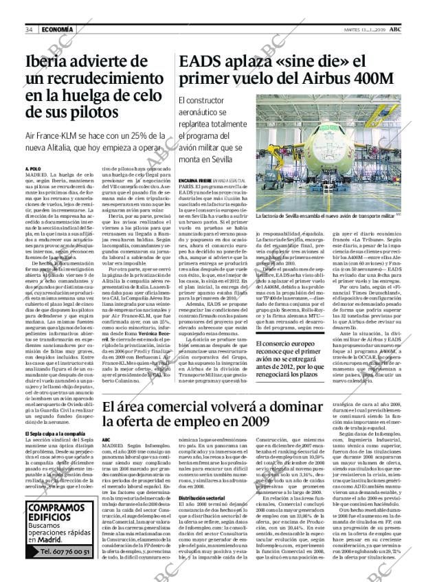 ABC MADRID 13-01-2009 página 34
