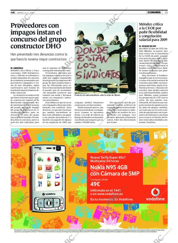 ABC MADRID 13-01-2009 página 35