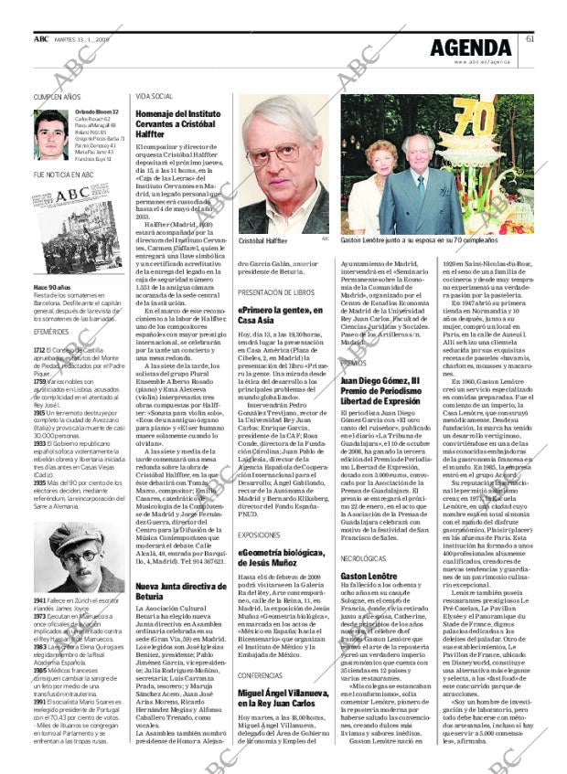 ABC MADRID 13-01-2009 página 61