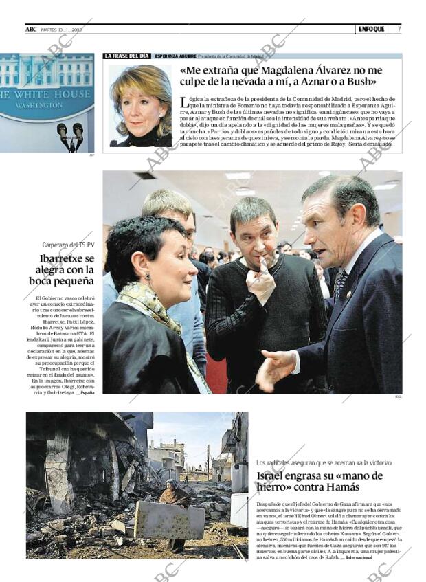 ABC MADRID 13-01-2009 página 7