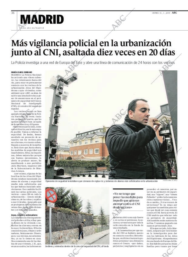 ABC MADRID 16-01-2009 página 36