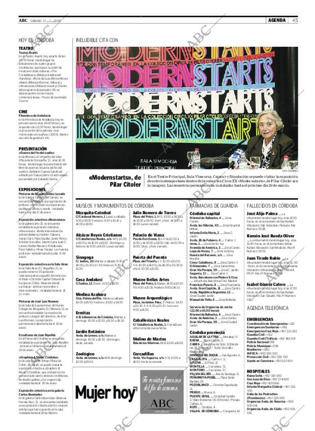 ABC CORDOBA 17-01-2009 página 45