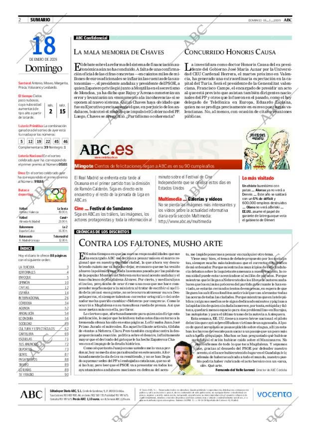 ABC CORDOBA 18-01-2009 página 4