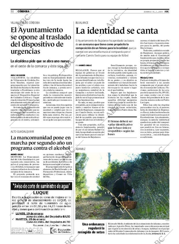 ABC CORDOBA 18-01-2009 página 52
