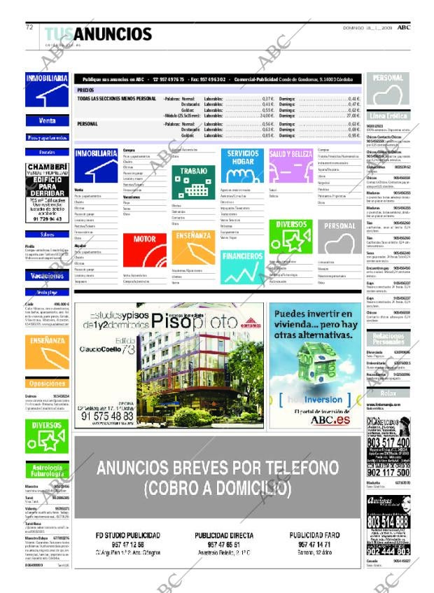 ABC CORDOBA 18-01-2009 página 74