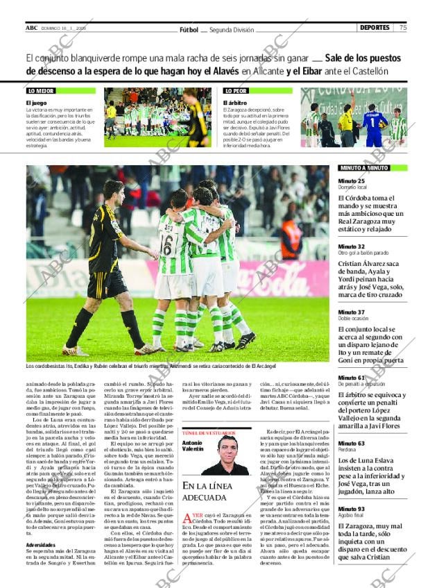 ABC CORDOBA 18-01-2009 página 77