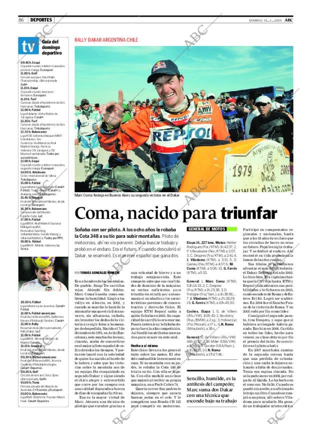 ABC CORDOBA 18-01-2009 página 88