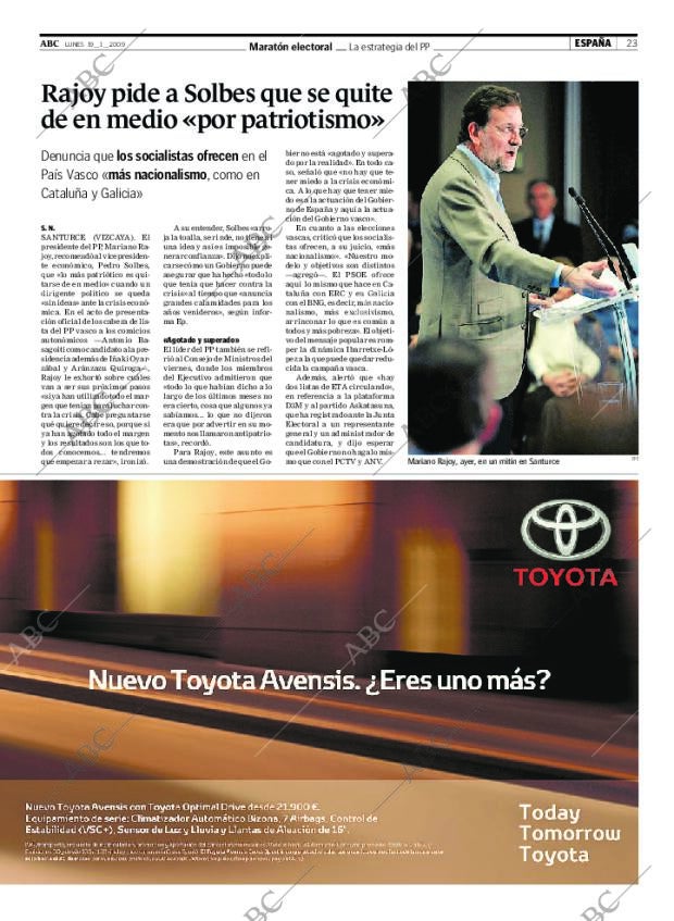 ABC CORDOBA 19-01-2009 página 23