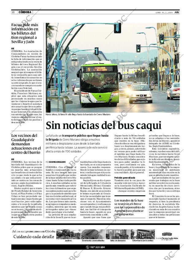 ABC CORDOBA 19-01-2009 página 38