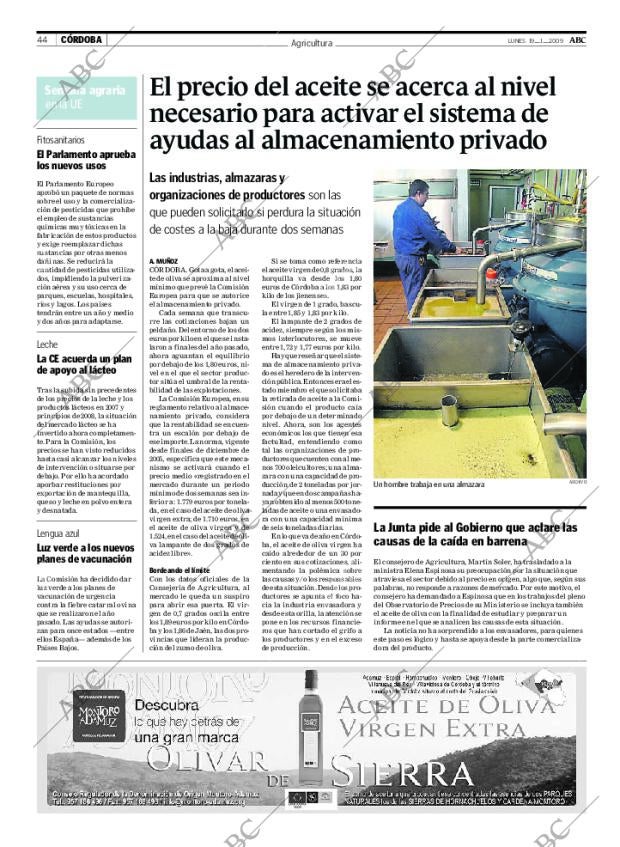 ABC CORDOBA 19-01-2009 página 44