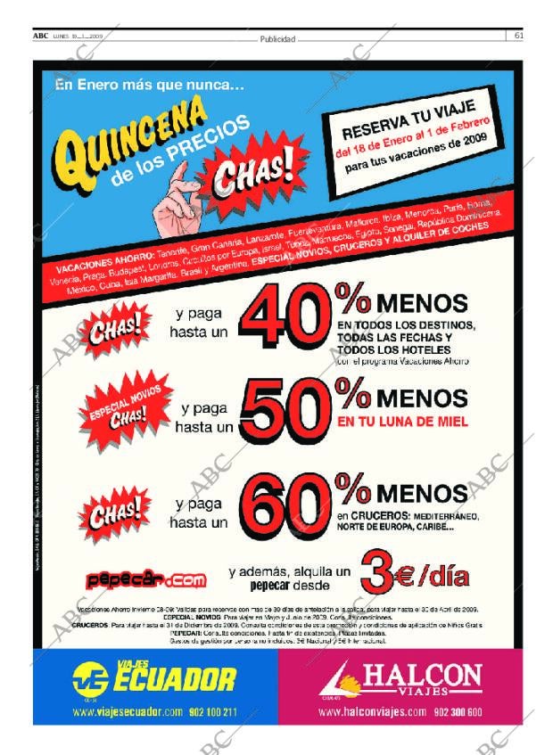 ABC CORDOBA 19-01-2009 página 61