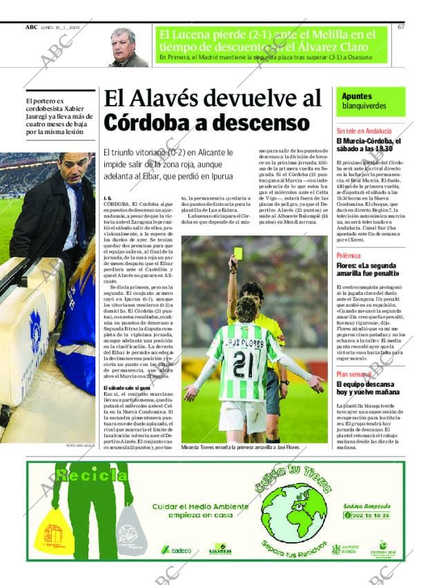 ABC CORDOBA 19-01-2009 página 67