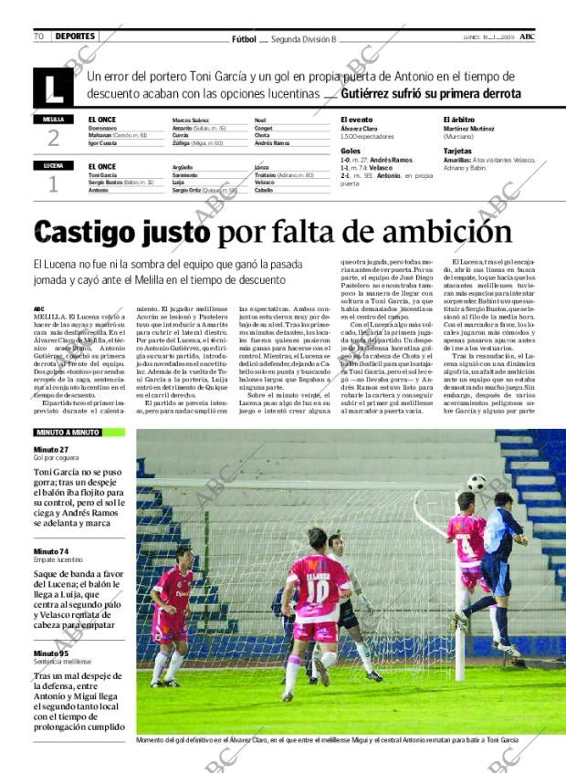 ABC CORDOBA 19-01-2009 página 70