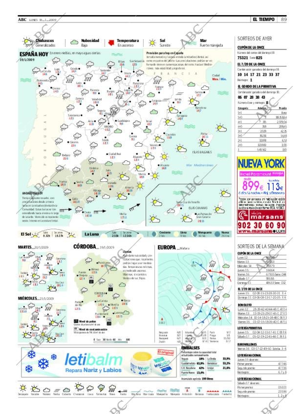 ABC CORDOBA 19-01-2009 página 89