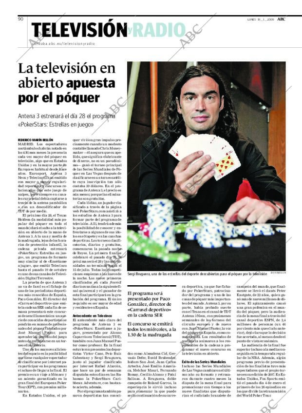 ABC CORDOBA 19-01-2009 página 90