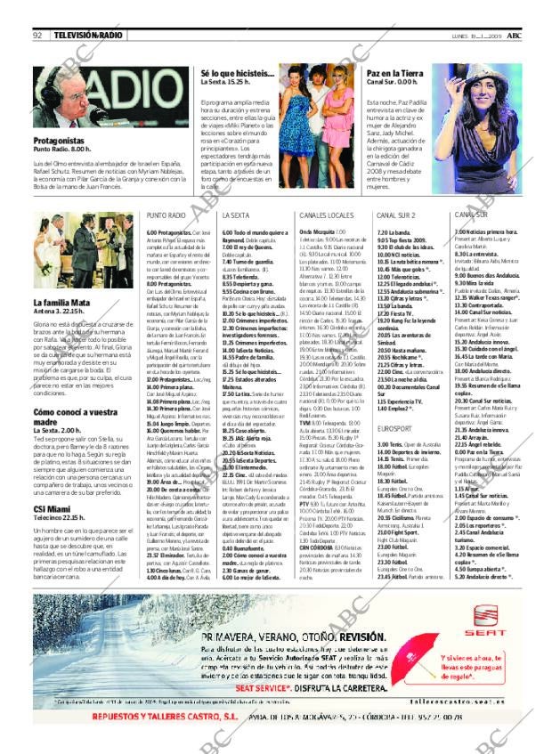 ABC CORDOBA 19-01-2009 página 92