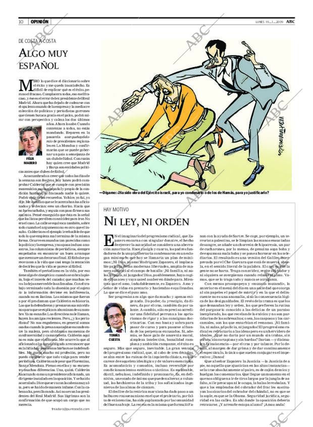 ABC MADRID 19-01-2009 página 10