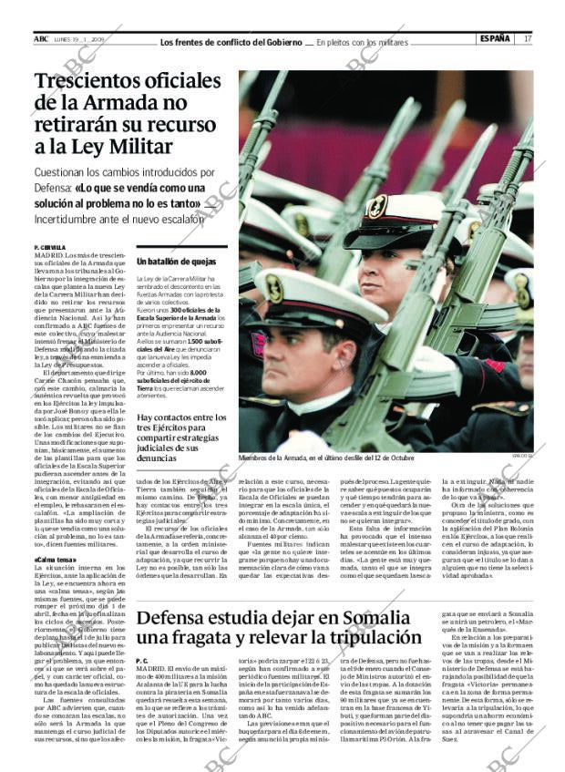 ABC MADRID 19-01-2009 página 17