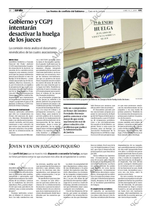 ABC MADRID 19-01-2009 página 18