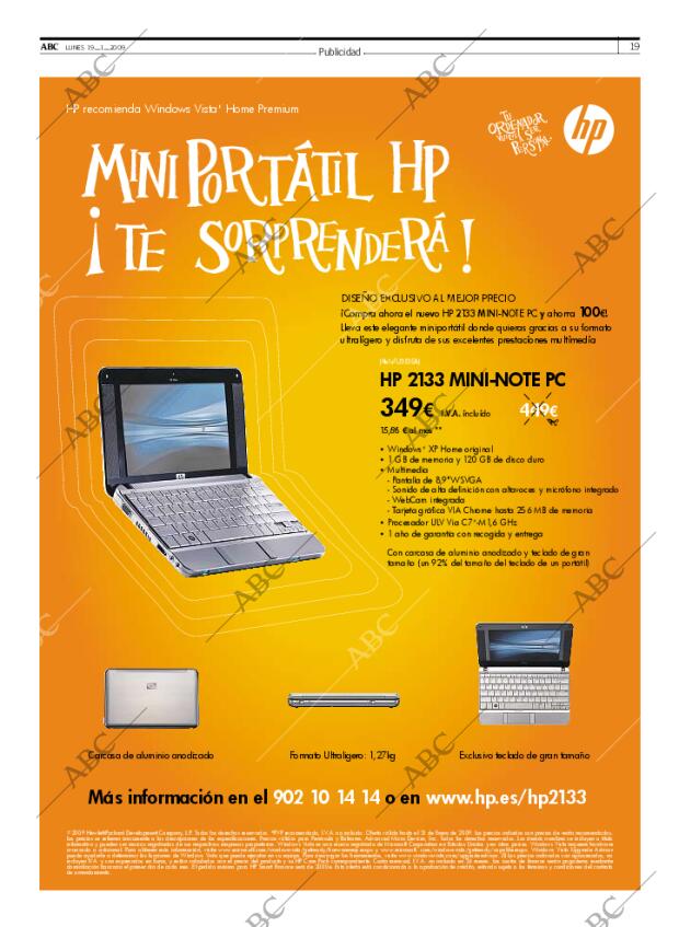 ABC MADRID 19-01-2009 página 19