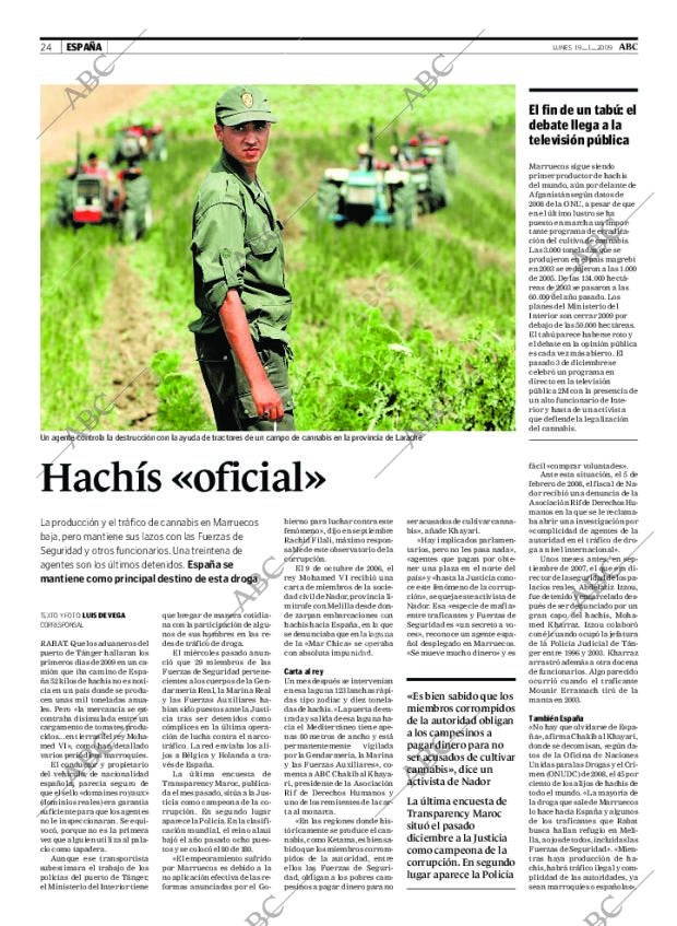 ABC MADRID 19-01-2009 página 24