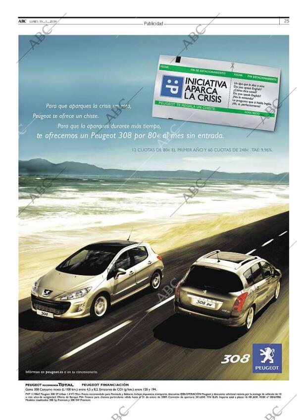 ABC MADRID 19-01-2009 página 25