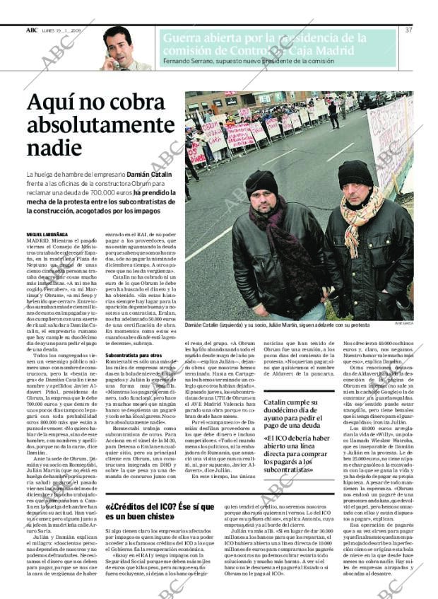 ABC MADRID 19-01-2009 página 37