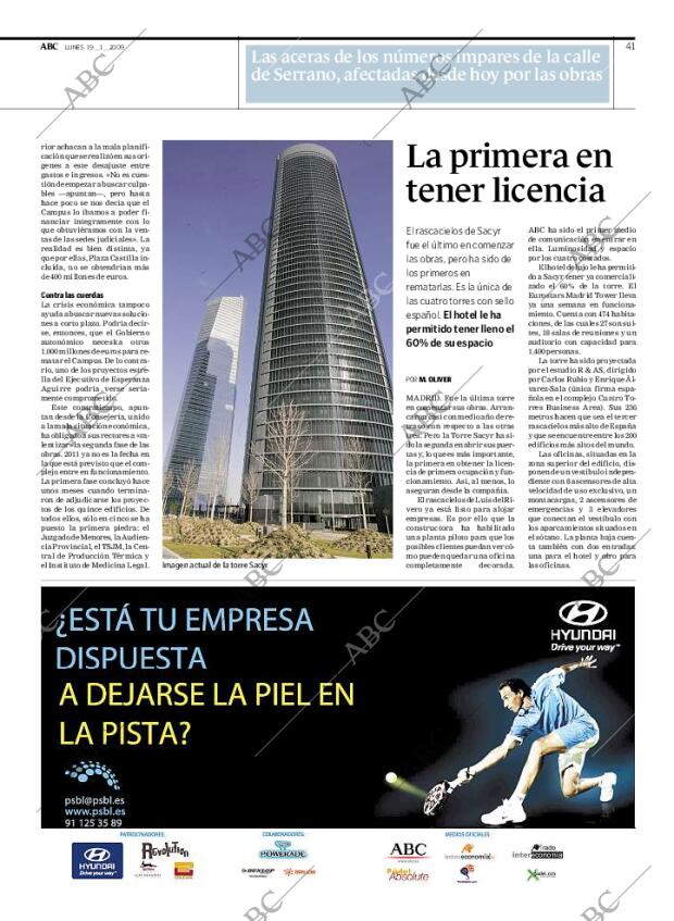 ABC MADRID 19-01-2009 página 41