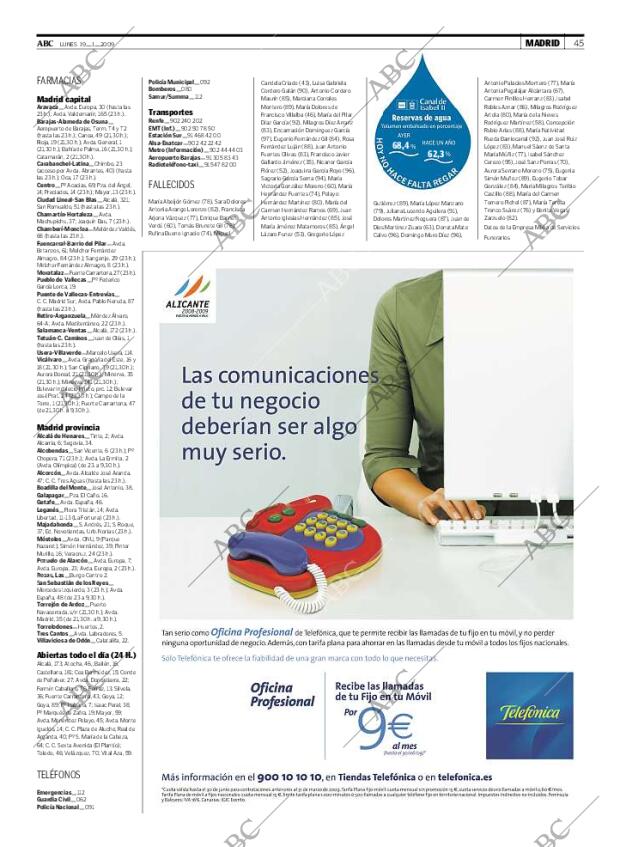 ABC MADRID 19-01-2009 página 45