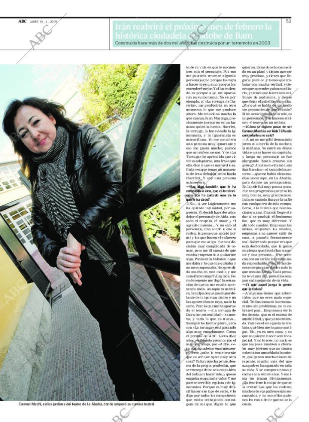ABC MADRID 19-01-2009 página 53