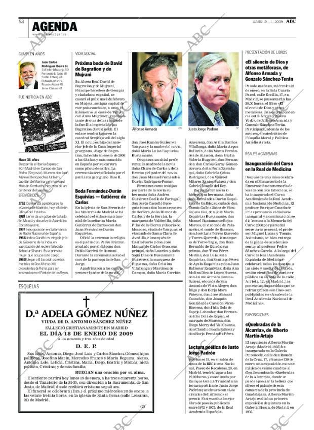 ABC MADRID 19-01-2009 página 58