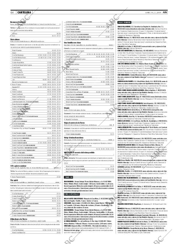 ABC MADRID 19-01-2009 página 64