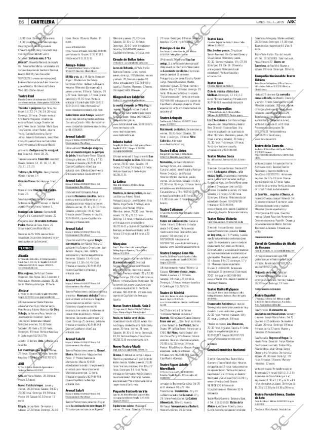 ABC MADRID 19-01-2009 página 66