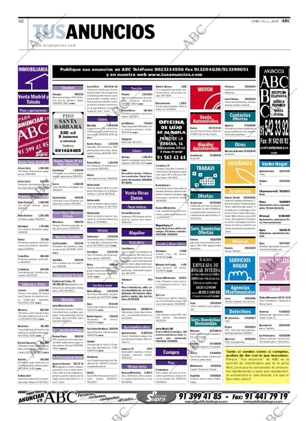ABC MADRID 19-01-2009 página 68