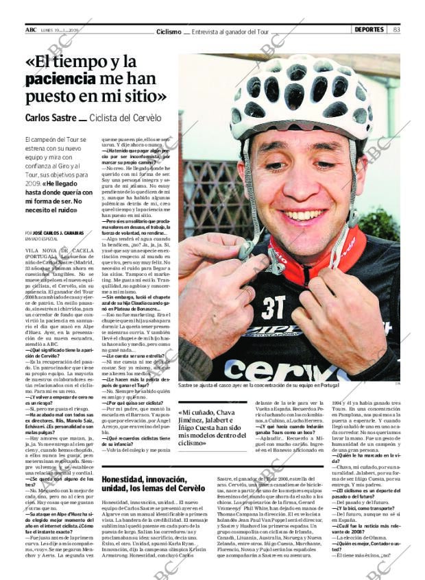 ABC MADRID 19-01-2009 página 83