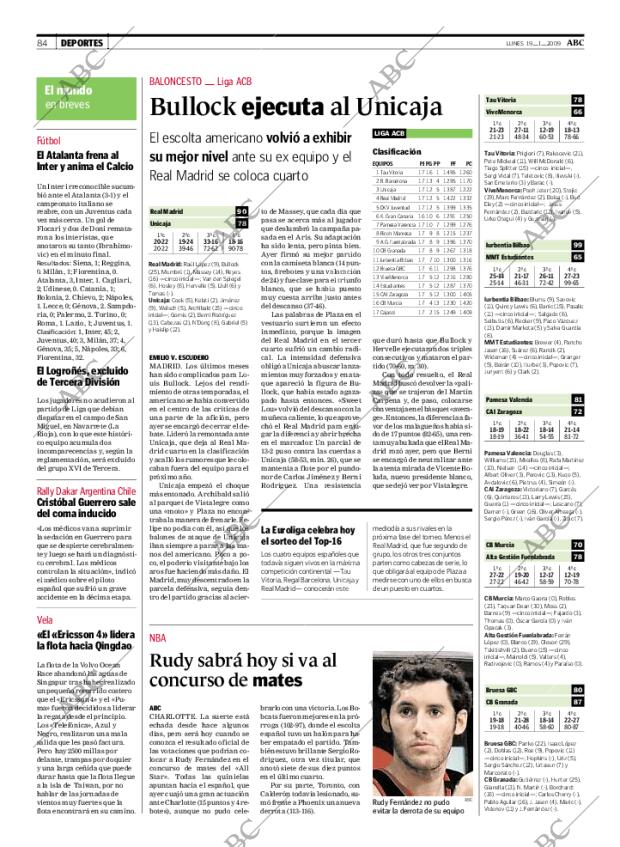 ABC MADRID 19-01-2009 página 84