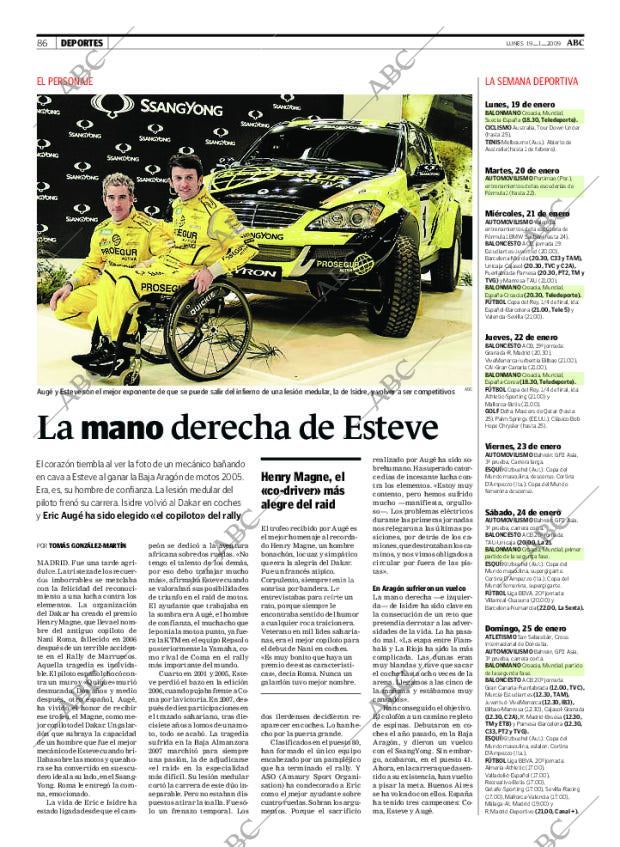 ABC MADRID 19-01-2009 página 86