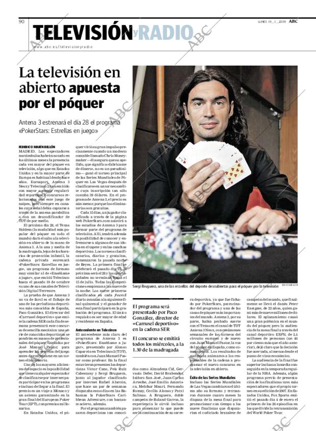 ABC MADRID 19-01-2009 página 90