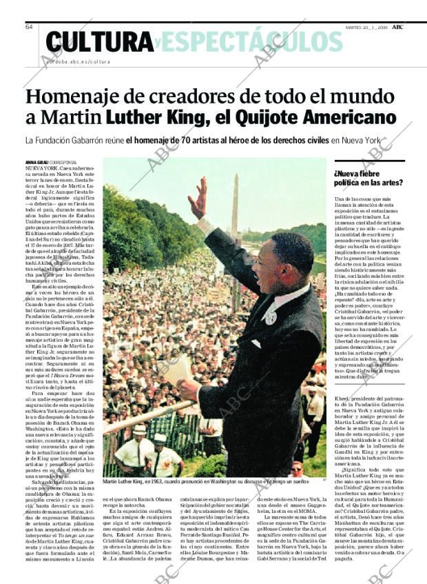 ABC CORDOBA 20-01-2009 página 64