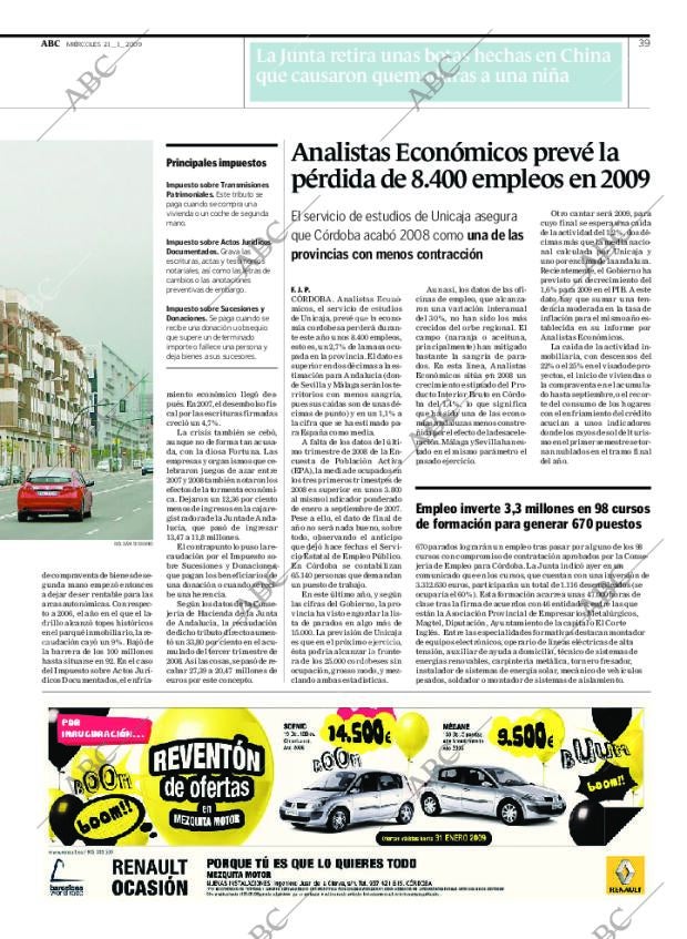 ABC CORDOBA 21-01-2009 página 39