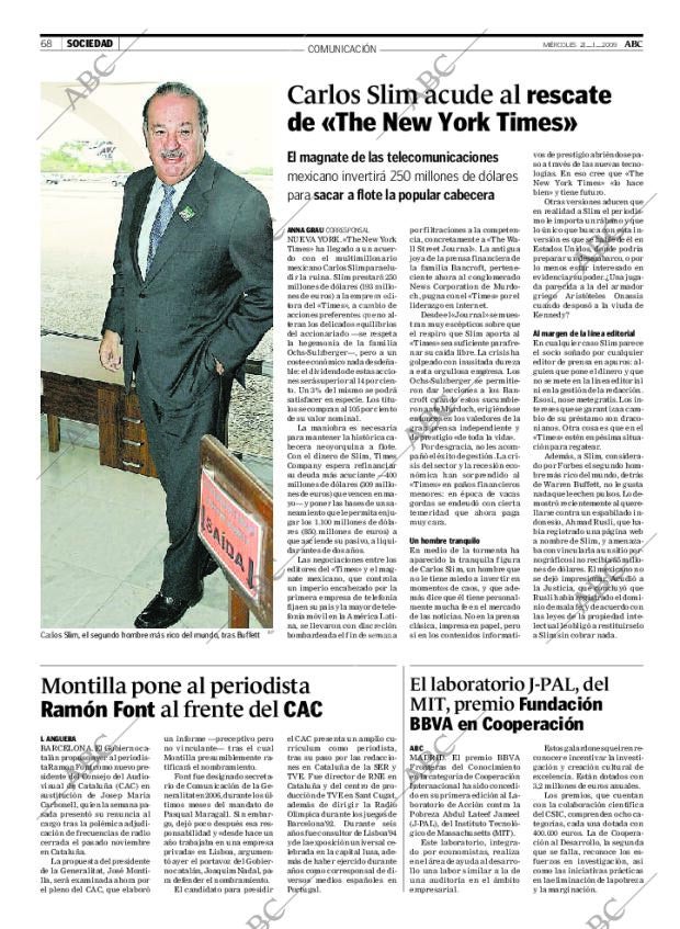 ABC CORDOBA 21-01-2009 página 68