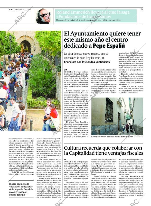 ABC CORDOBA 21-01-2009 página 71