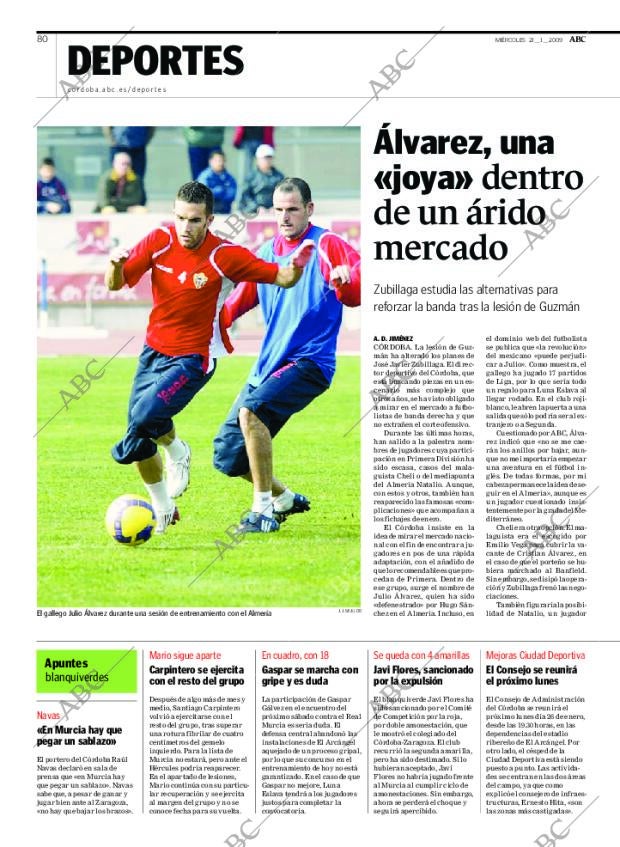 ABC CORDOBA 21-01-2009 página 80