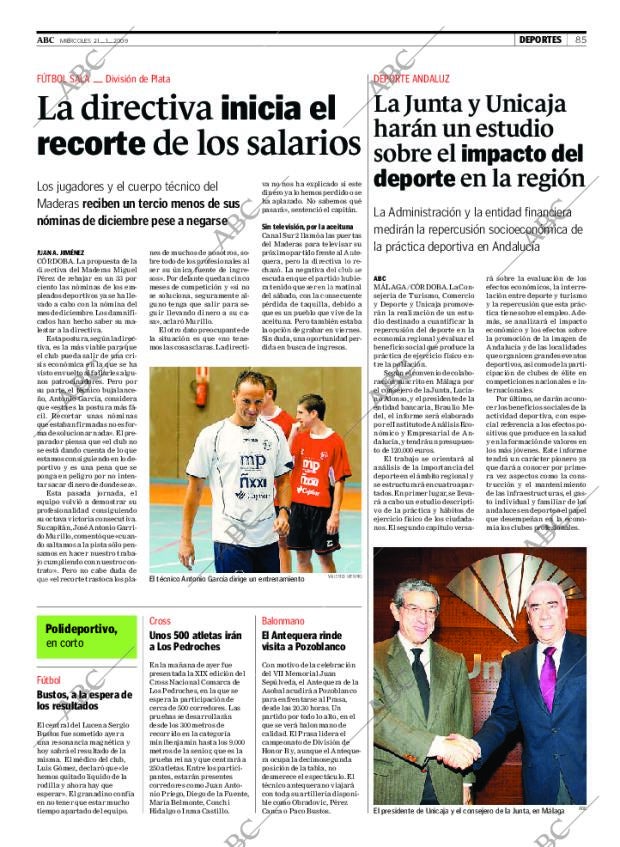 ABC CORDOBA 21-01-2009 página 85