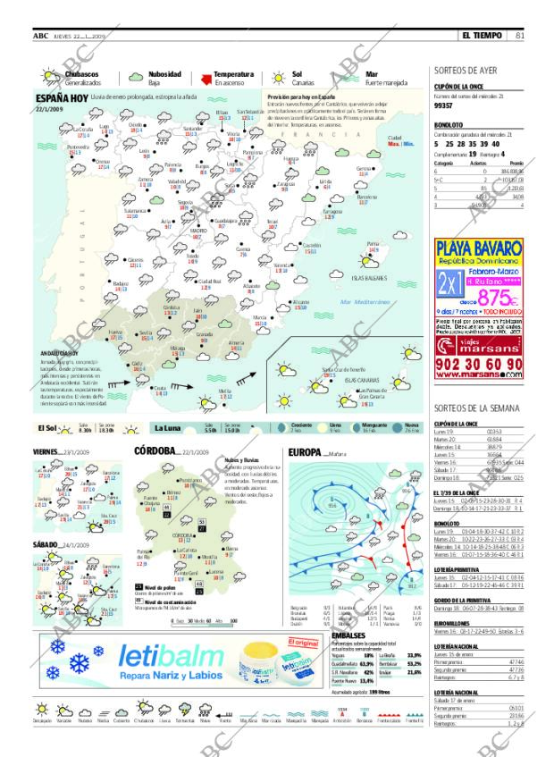 ABC CORDOBA 22-01-2009 página 81