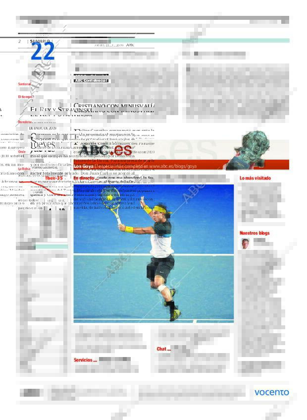 ABC MADRID 22-01-2009 página 2