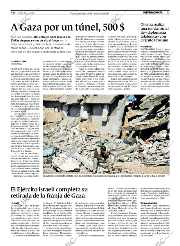 ABC MADRID 22-01-2009 página 33