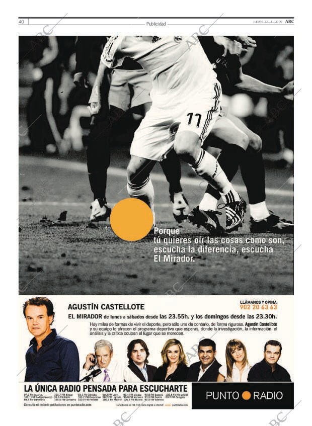 ABC MADRID 22-01-2009 página 40