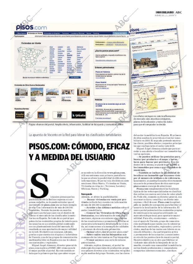ABC MADRID 22-01-2009 página 83