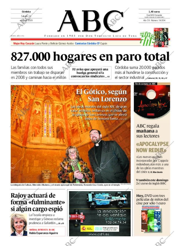 ABC CORDOBA 24-01-2009 página 1